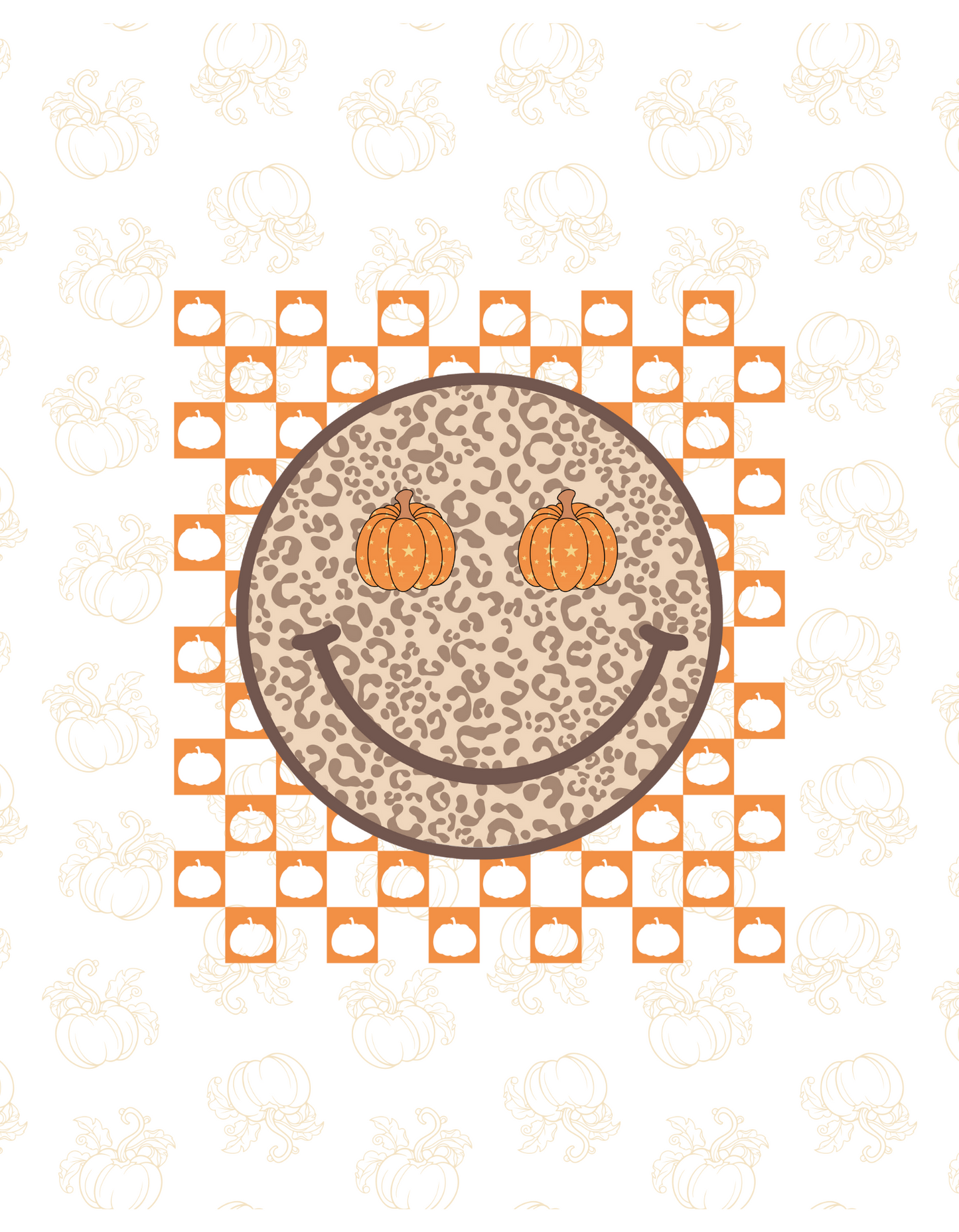 Cheetah pumpkin smiles 🧡