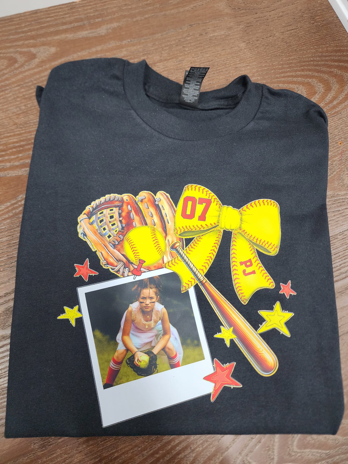 Custom Softball portrait ♡