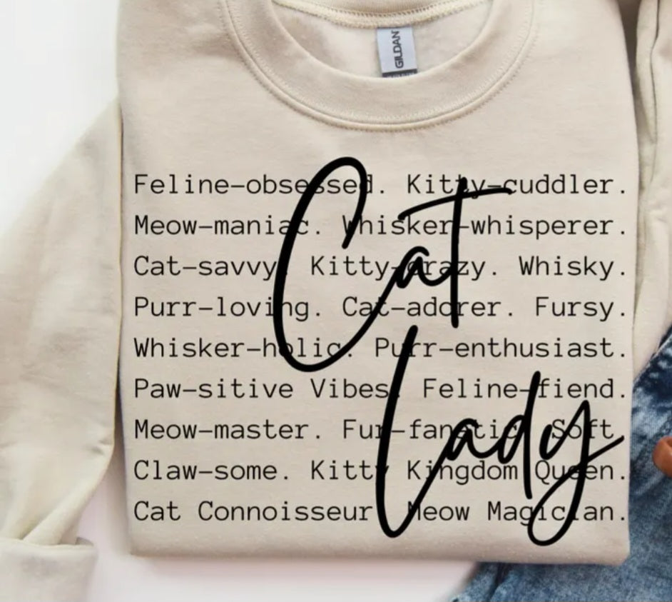 Cat lady πββ¬οΈ