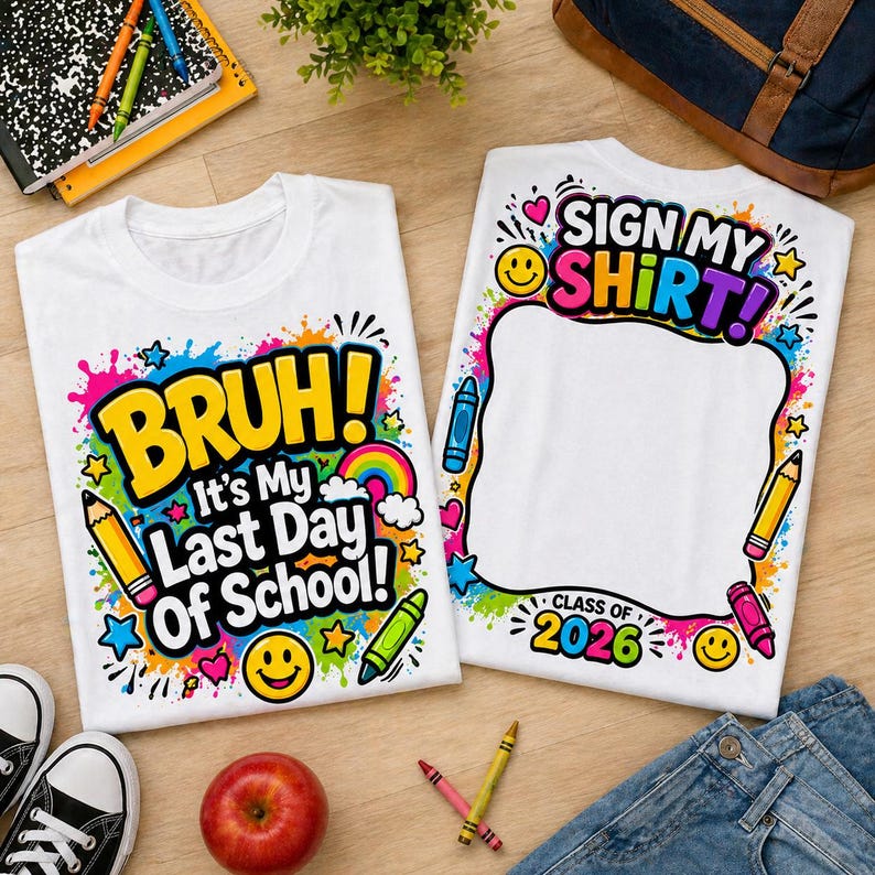 Bruh! It's my last day!
