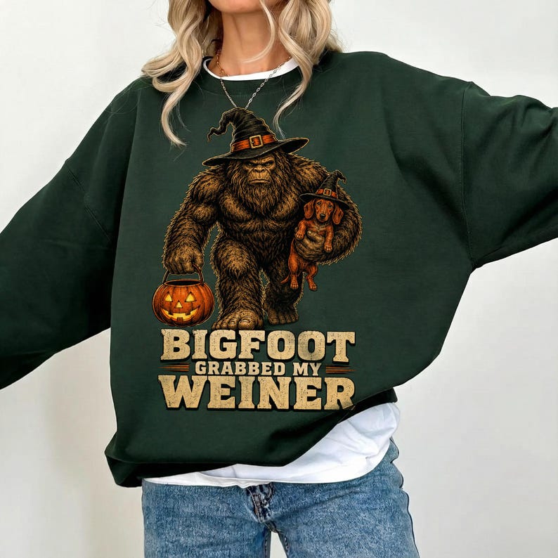 BIGFOOT grabbed my weiner