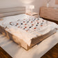 Custom Christmas Velveteen Plush Blanket - Cozy Holiday Blanket