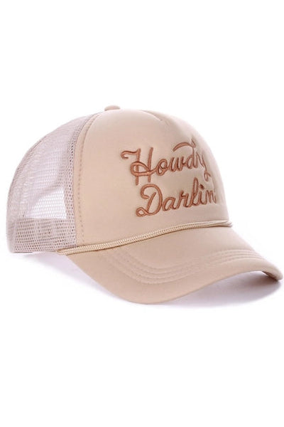 Howdy Darlin Mesh Trucker Cap