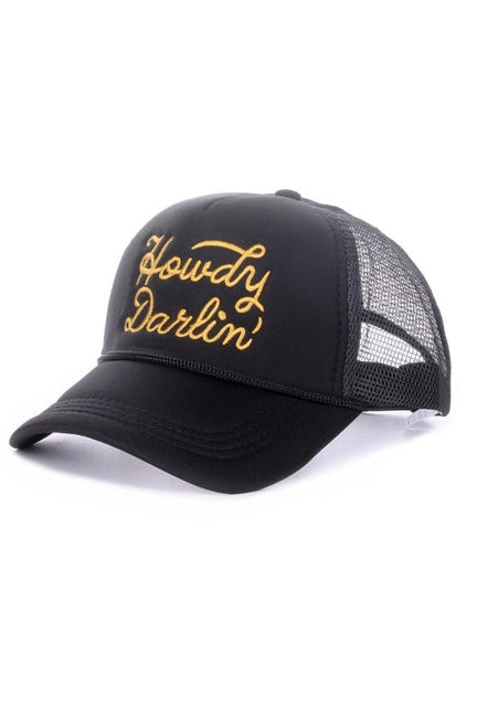 Howdy Darlin Mesh Trucker Cap