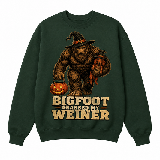 BIGFOOT grabbed my weiner