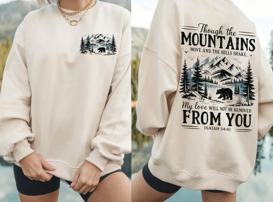 Through the mountains