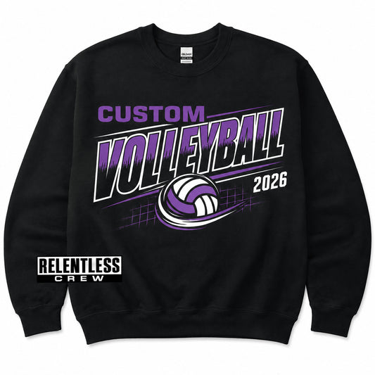 Custom Volleyball crew ❤️